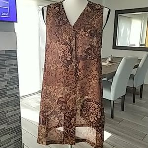 The Limited sheer flowing tunic S